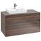 V&B Waschtischunterschrank COLLARO 100x54,8x50cm WT li m LED-B. Arizona Oak