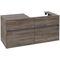 V&B Waschtischunterschrank COLLARO 120x54,8x50cm WT re Stone Oak