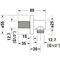 Duravit Wandanschlussbogen runde Rosette chrom