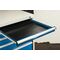 Schubladengummieinlage schwarz f.Schrank-B.572mm f.Schubl.H 50-175mm