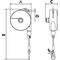 Federzug TCN 9322 Trgf.4-6kg Seillänge 2,0m Seil-D.2,0mm PLANETA