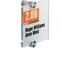 Tür-/Infoschild B105xH105mm Sichtfenster Acryl Rücken Acryl DURABLE