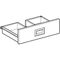 GE Schublade innen/Ren.Plan WTUs 780mm Schublade innen/Ren.Plan WTUs 780mm