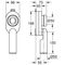 Grohe Urinal-Siphon Abgang senkr