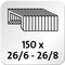 NOVUS Heftgerät Harmony B5 schwarz 020-1273 f.40Bl 24/6+24/8+26/6+26/8