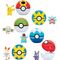 POK Clip 'n' Go Poké Balls sort. (roll.)