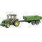 John Deere 5115M + Bordwandanhänger
