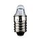 Linsenform Spitzenlinse Sockel E10 3,7 Volt 1,1 Watt 24mm klar,10er Pack