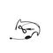 OMNITRONIC HS-105 XLR Headset-Mikrofon WAMS-05