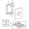 Grohe Abdeckplatte SKATE 156x197mm chr
