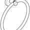 Grohe Handtuchring ESSENTIALS Nickel poliert