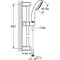 GROHE Brausestangenset Tempesta 100 BSt 600mm chr