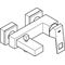 Grohe Einhand-Wannenbatterie EUROCUBE 1/2Zoll ha graph gebü