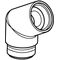 Grohe Adapter RAINSHOWER AQUA 1/2"x1/2" für Brausehalter/-stange chrom