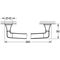Grohe Wannengriff GRANDERA 385mm chrom/gold