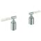GROHE Hebelgriffe Atrio Private C. 48464 White Attica Caesarstone supersteel