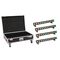 EUROLITE Set 4x LED IP T-PIX 12 HCL Leiste + Case mit Rollen