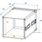 ROADINGER Verstärkerrack PR-2ST, 10HE, 57cm tief