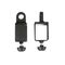 BLOCK AND BLOCK AG-A6 Hakenadapter für Gamma Serie (70x50)
