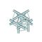 ALUTRUSS TRILOCK E-GL33 T-52 5-Weg-Stück \/