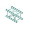 ALUTRUSS TOWERTRUSS TQTR-2500 4-Punkt-Traverse