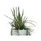 EUROPALMS Designübertopf LAMELLA-140, weiß