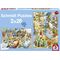 Puzzles Baggern & Bauen 2x26 Teile, 1St.