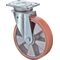 Lenkrolle D.125mm Trgf.300kg m.Platte Gus-Polyurethanbandage BS ROLLEN