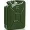 Kraftstoffkanister 20l Olivgrün RAL 6003 Stahlbl.0,9mm L345xB165xH470mm VALPRO