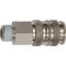 Schnellverschlusskupplung DN 10 AG STA/MS vern.Gew.R 3/8 Zoll 16,66mm RIEGLER