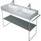 Duravit Glaseinleger DURASQUARE für Metallkonsole 003117/118 flanel grey