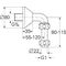 Grohe Abgangsbogen DN 20 chr