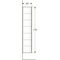 Geberit Hochschrank XENO² 400x1700x351mm Lack matt/greige