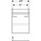 Geberit Unterschrank RENOVA PLAN f HWB 435x605x345mm Lack lava matt
