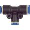 T-Steckverbindung Blaue Serie 2x10/1x8mm L1 27,9mm RIEGLER - VPE: 10