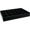 Eins.LOGS 136 H48xB338xT238mm Ku.schwarz 18-fach LOGS - VPE: 6