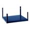Fußbodenteil LOGS 10 H260xB540xT390mm blau RAL 5022 LOGS