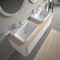 Duravit Aufsatzbecken HAPPY D.2 PLUS m ÜL m HLB 600x460mm 1 Hahnloch weiß