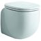 Geberit WC-Sitz 500 BY CITTERIO Scharniere verchromt, mit Deckel weiß