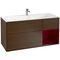 V&B Waschtischunterschrank FINION 1196x591x498mm Regalele. Peo Wln Veneer