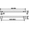 Keuco Badetuchhalter PLAN 800mm ES