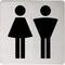 Keuco Türschild PLAN Symbol Damen/Herren vc