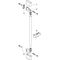 HG Brausestange UNICA'CROMETTA 900mm, ohne Brauseschlauch chrom