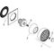 Seitenbrause 1jet AXOR DN 15, eckige Rosette chrom