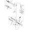 HG Showerpipe CROMA 220 AIR 1jet DN 15, mit Einhebelmischer chrom