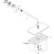 HG Kopfbrause Raindance E 360 Air 1jet DN 15, mit Brausearm 390mm chrom