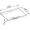 Keuco Keramik-Waschtisch EDITION 11 m 1L-Boh 704x17x538mm we