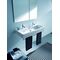 Duravit Handtuchhalter VERO Quadratrohr 14mm f Möbel-WT 045410 chrom