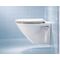 Duravit Wand-WC DURAPLUS HORNBERG tief, 360x530mm pergamon