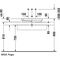 Duravit Aufsatzbecken 2ND FLOOR o ÜL HLB 580x415mm geschl o HL we